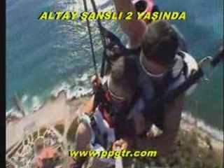 TANDEM PARAGLIDING WITH MY SON 1