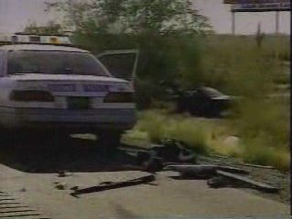 Accident de voiture (course poursuite)