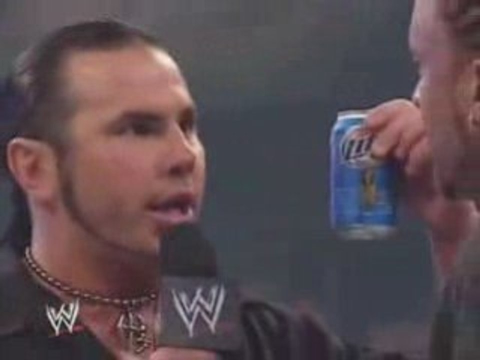 Matt Hardy vs MVP -  beer