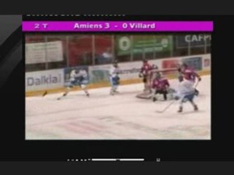 Amiens 4-0 Villard ligue magnus résumé match du 29 11 08