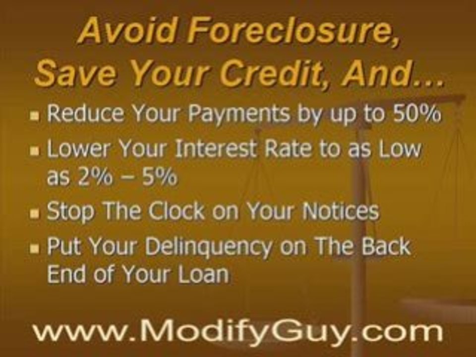 Loan Modifications Antioch - No Mod, No Fee
