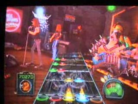 videotest Guitar Hero 3 legends of rock wii
