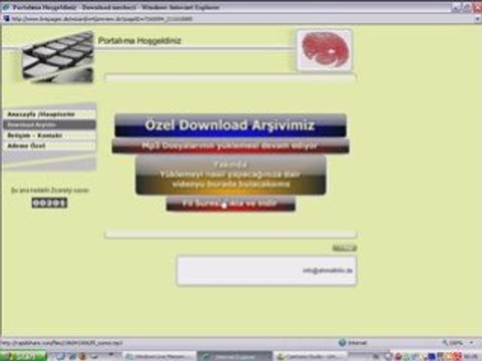 rapidshare den  NASIL INDIRILIR