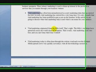 Garen Thoms - Article Marketing Part 2 of 3