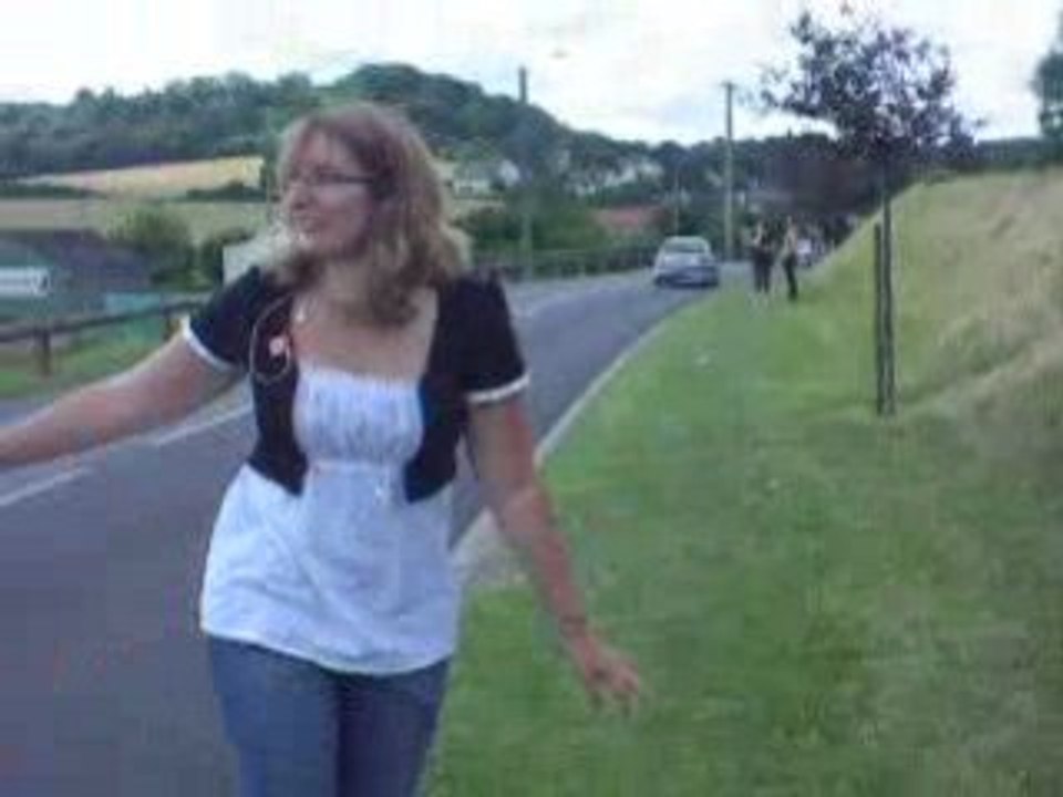 moi et mes copines delires pr la fete du village