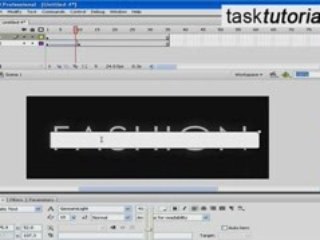 Fashion style logo animation in Flash - Tutorial
