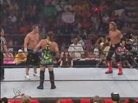 Edge vs. John Cena vs. Rob Van Dam