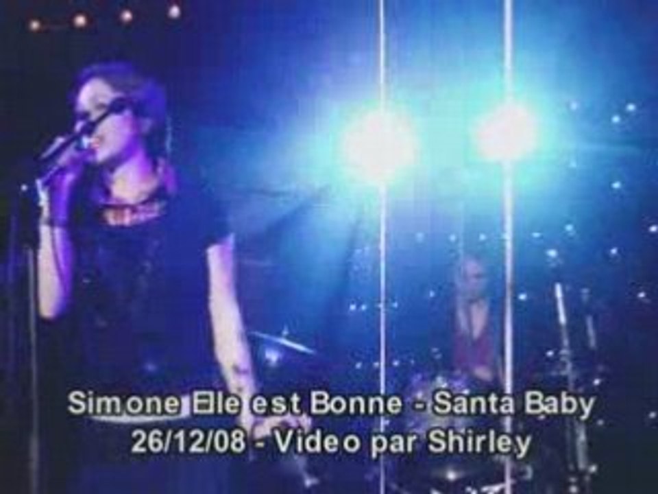 Simone elle est bonne santa baby