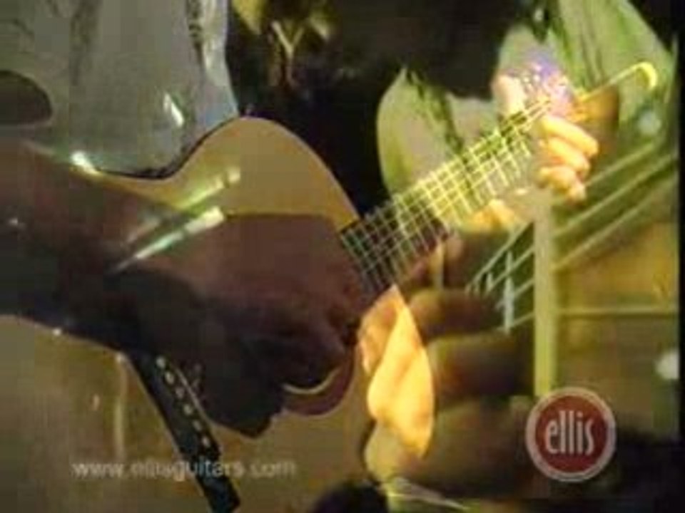 Ellis Custom Acoustic Guitars played by Dave Mann