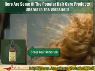 JaneCarterSolution.com - Professional Hair Care Website