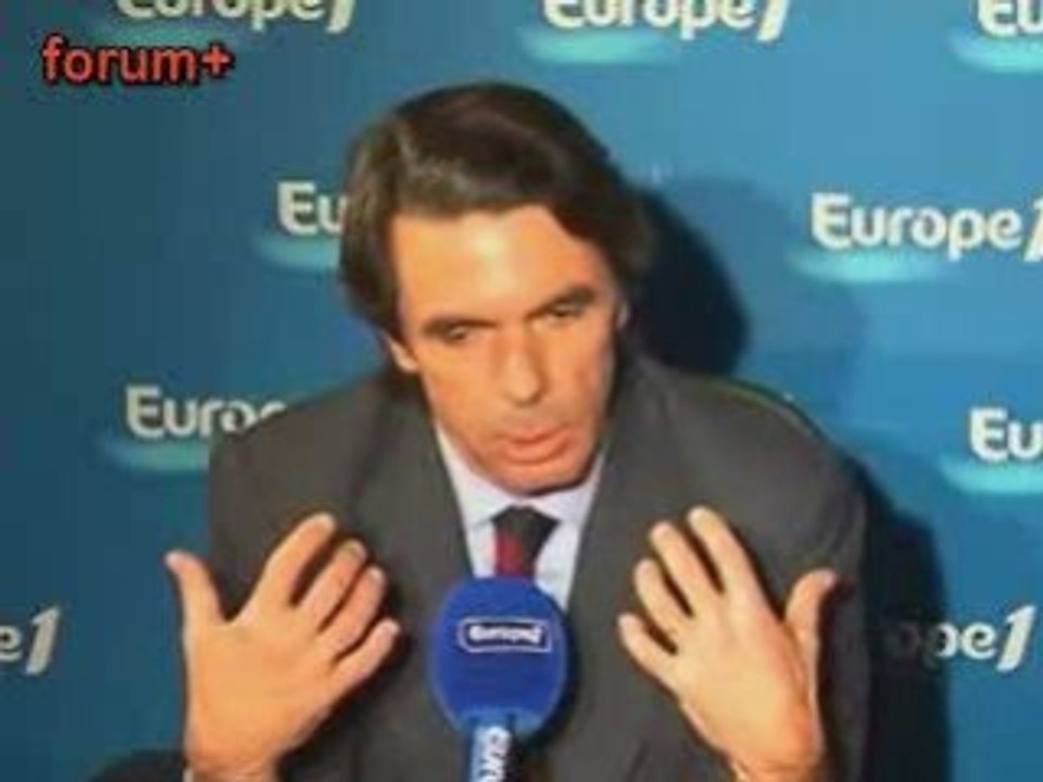 ITW de José-Maria Aznar (23.01.09)
