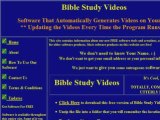 Christian Bible Studies through bible study videos