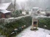 Giboulée neige Haute-Vienne 24-01-2009