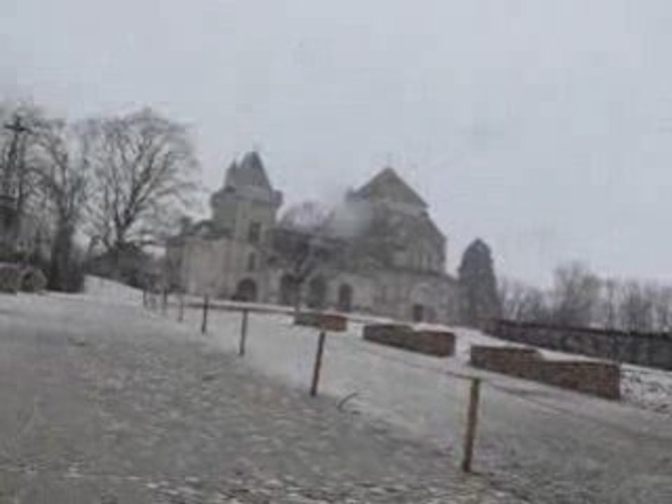 PLUIE NEIGE DIJON 24 JANVIER 2009