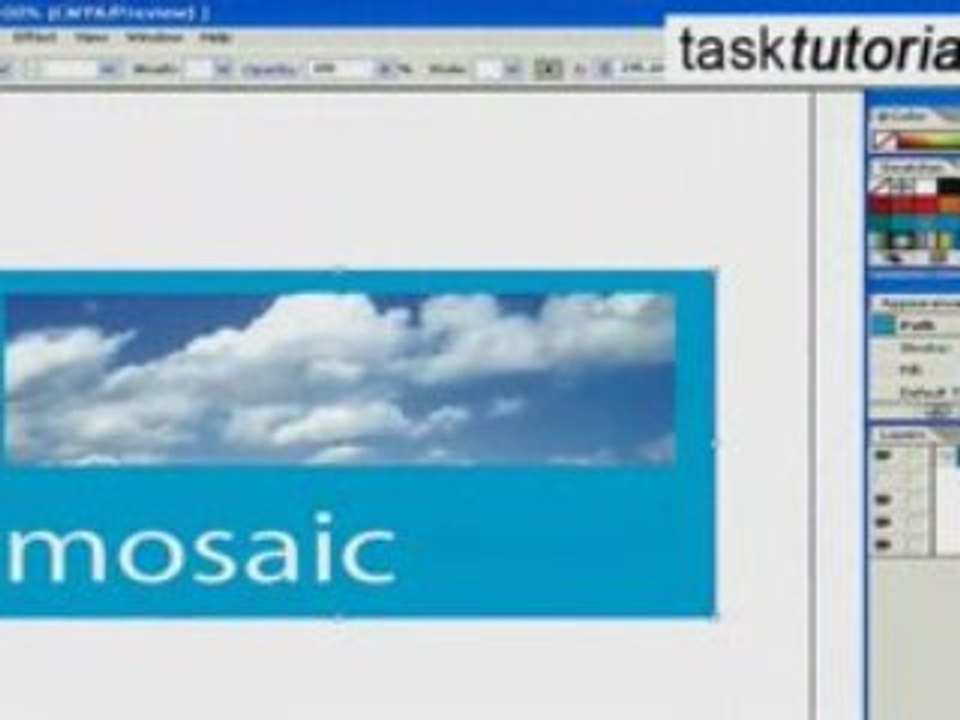 Convert image to mosaic in Illustrator - Tutorial