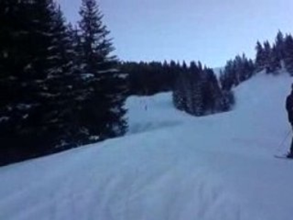 Gamèle en ski