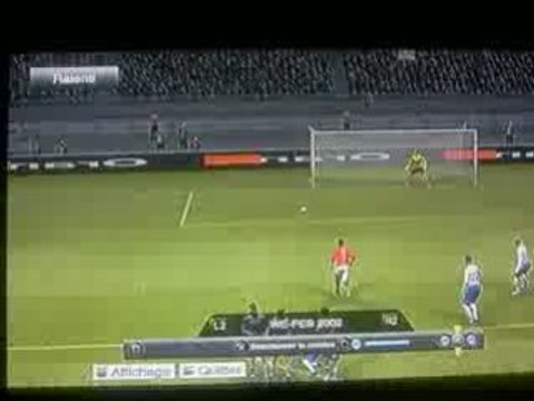 Coup franc chanceux de mon cousin Abdelkader