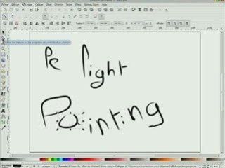 Tutorial lightpainting pour Gimp
