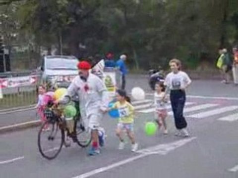 mario et son petit vélo aux Foulées de Redon