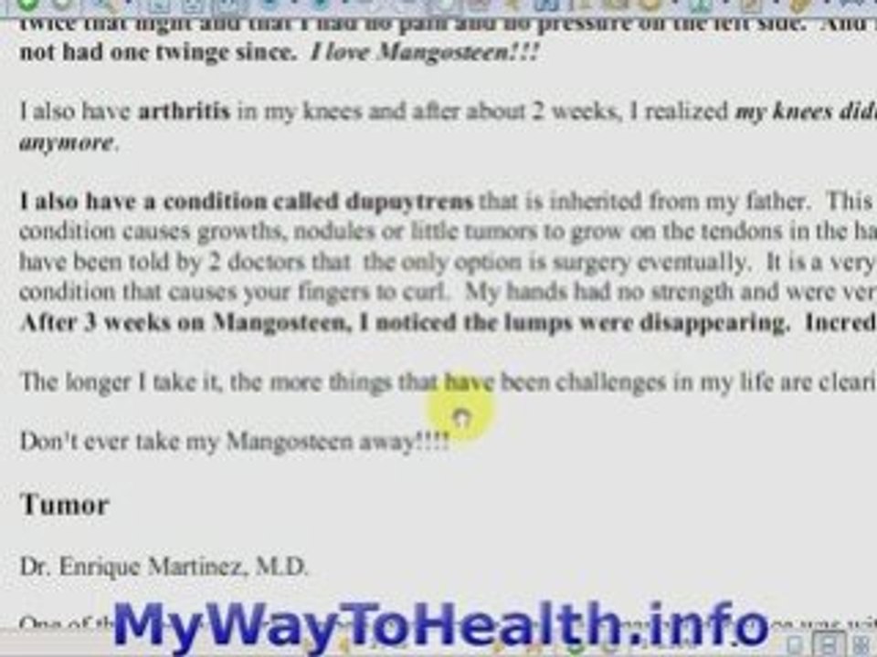 Arthritis Pain? Natural Treatment and Possible Cure