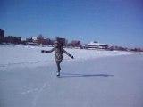 Ice skate sur le canal Rideau 4