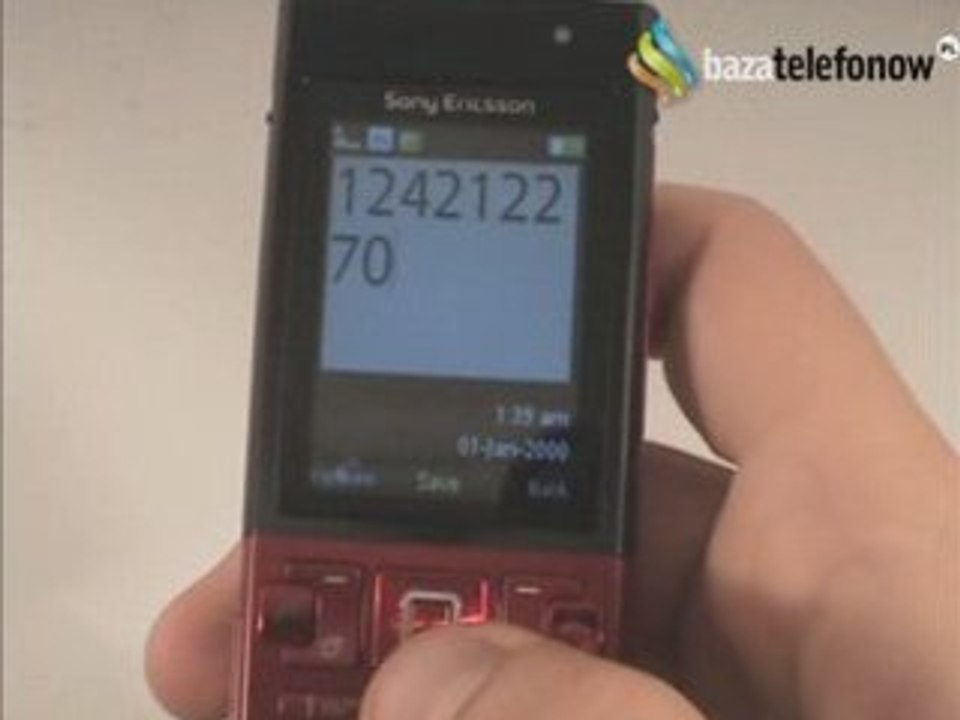 Prezentacja telefonu Sony Ericsson T700i