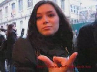 Dominique Fidanza a la sortie du 6/9 NRJ