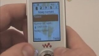 Prezentacja telefonu Sony Ericsson W580i