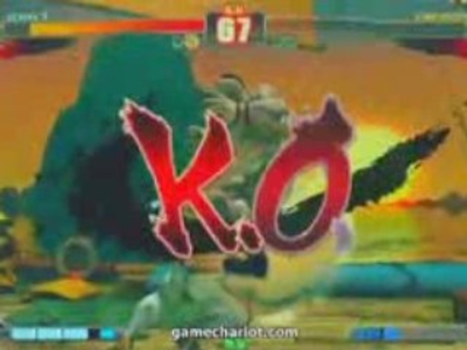 Street Fighter 4 : Guile vs Gouki