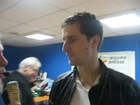 François Clerc au basket à Bourg-en-Bresse