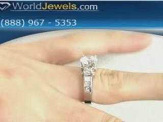 Womens Diamond Engagement Ring 2.90 ct. C-34