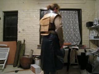 p'tit debut d'une nouvelle armure fait de bric et de broc