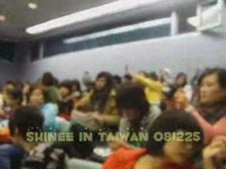 SHINee閃耀台灣行 081225 Fans