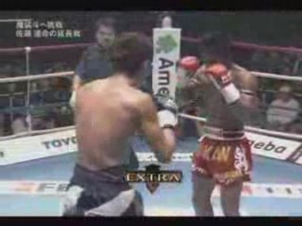 Buakaw Por Pramuk vs Yoshihiro Sato K-1 Max 2-2-2008