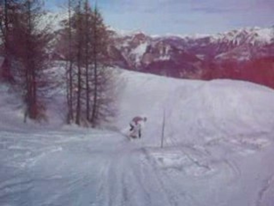 snowboard a puy st vincent