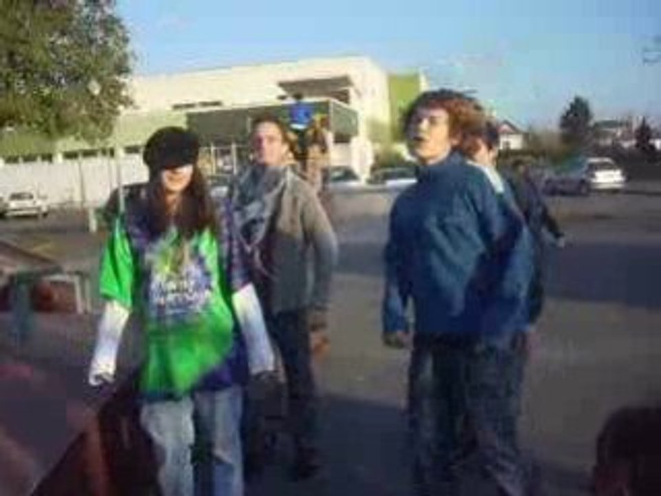 Tournage danse skate-park