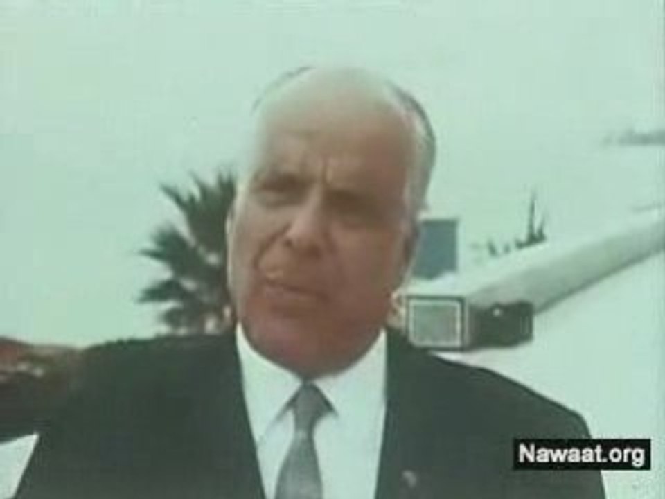 Tunisie .Bourguiba_Interview_1967(Palestine)...!