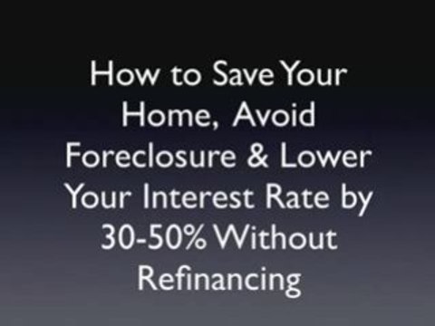 Stop Mortgage Foreclosure