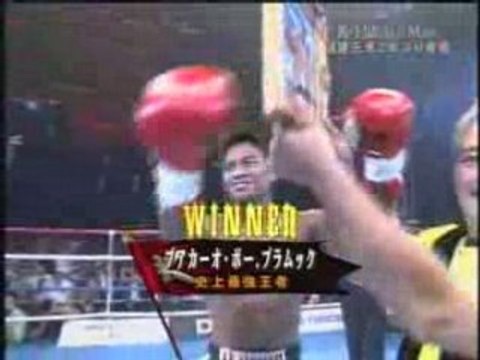 Muay Thai Knock Out Buakaw Vs Shishido