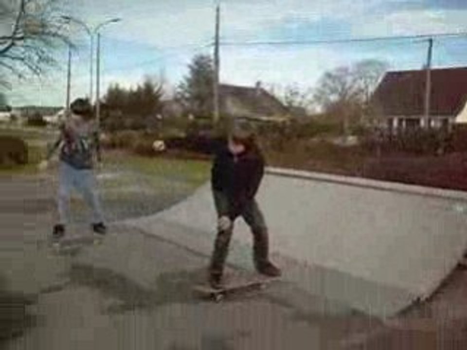 Yoann et Romain sur un coirtere