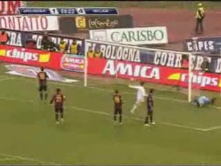 Primo gol di Beckham in Serie A