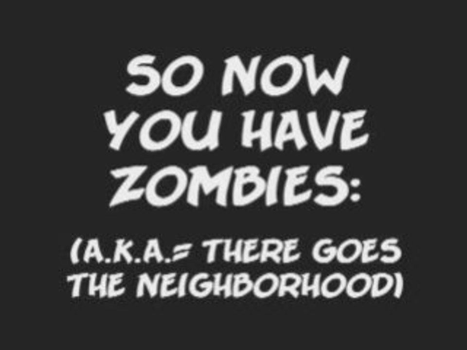 What To Do In A Zombie Attack