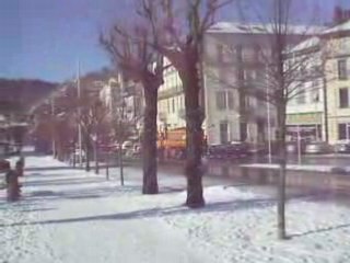 La Bourboule: Passage d'un chasse-neige