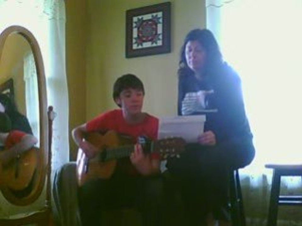MsCalvin and boys sing