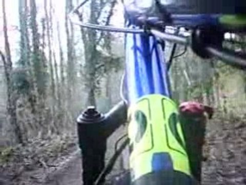 VTT caméra embarquée sortie forêt L'isle Adam (2)