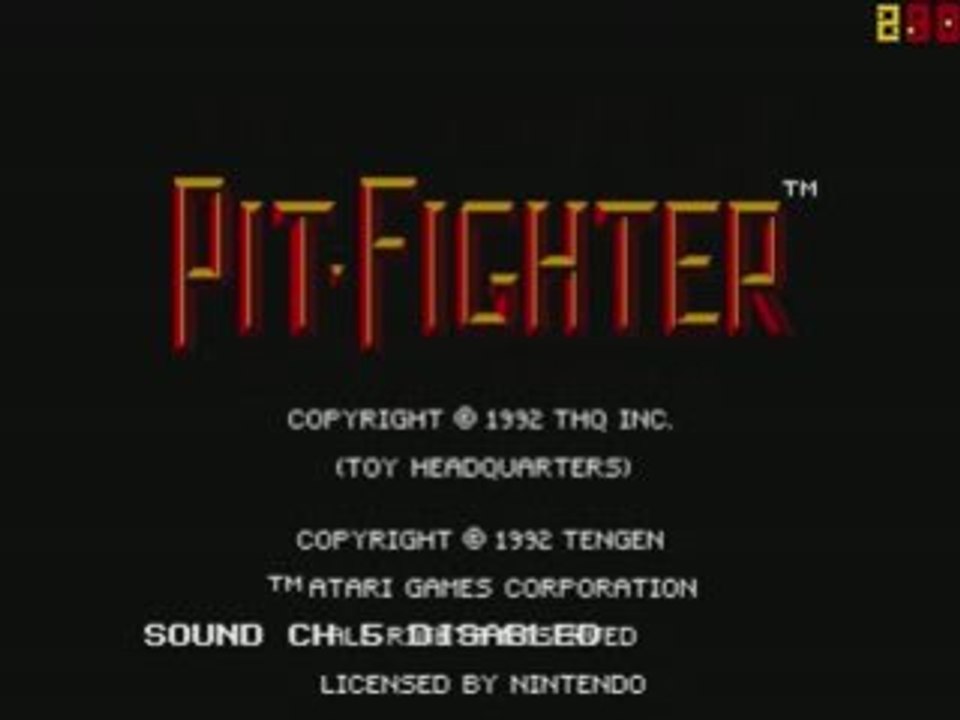 Pitfighter snes ( gameplay...)