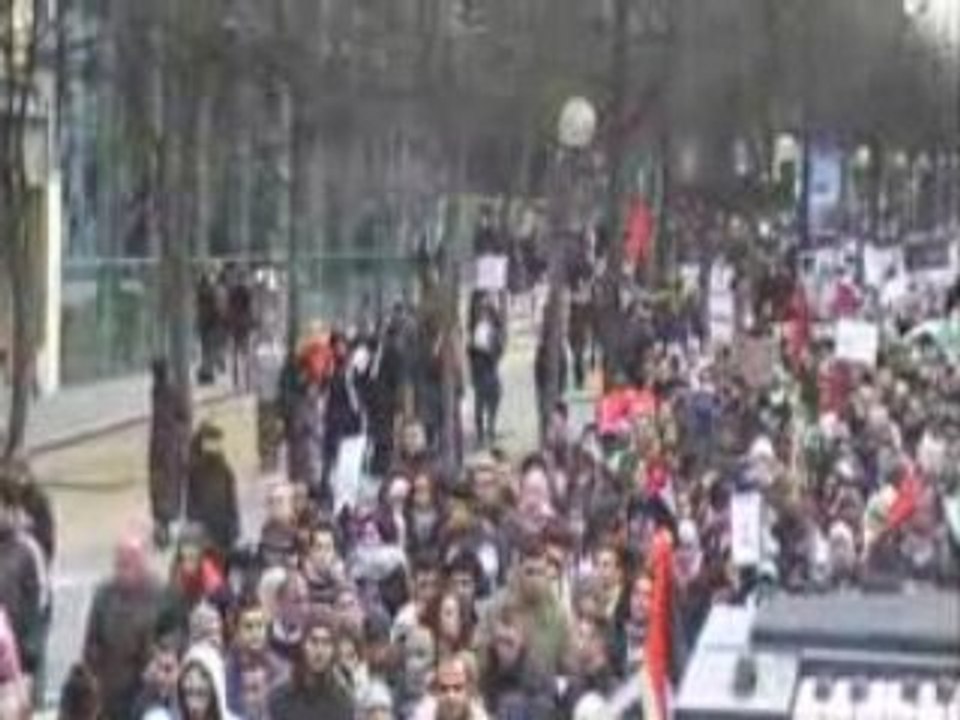 Manifestation nationale de soutien à Gaza du samedi 24 janvi
