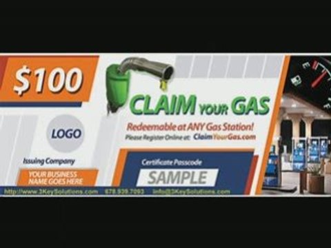 Gas and Grocery Certificates Redemption Fees