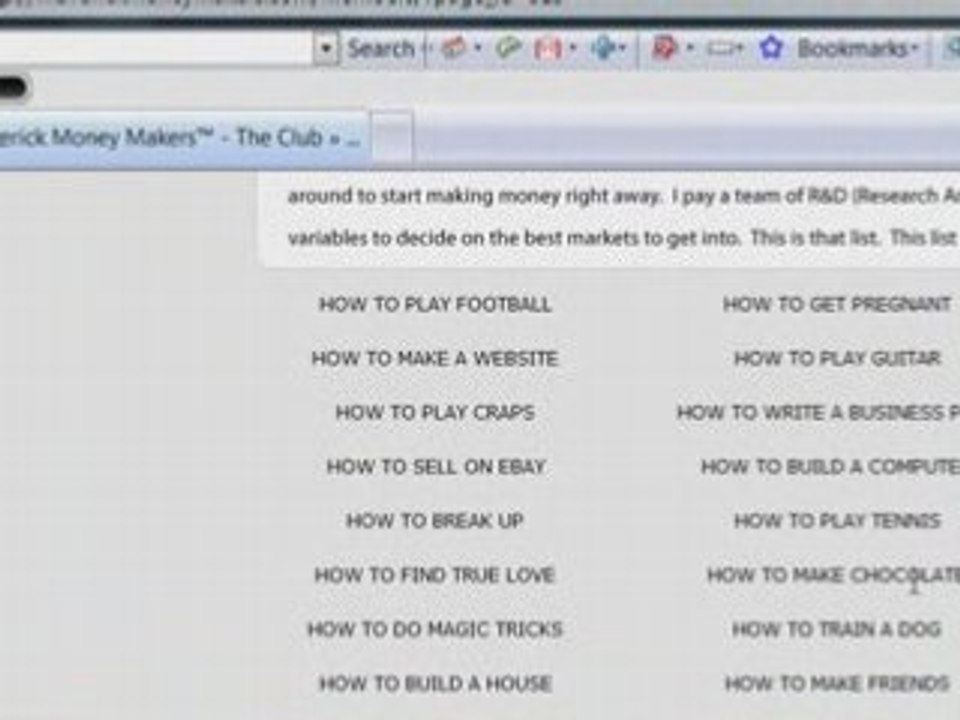 Make Money Online