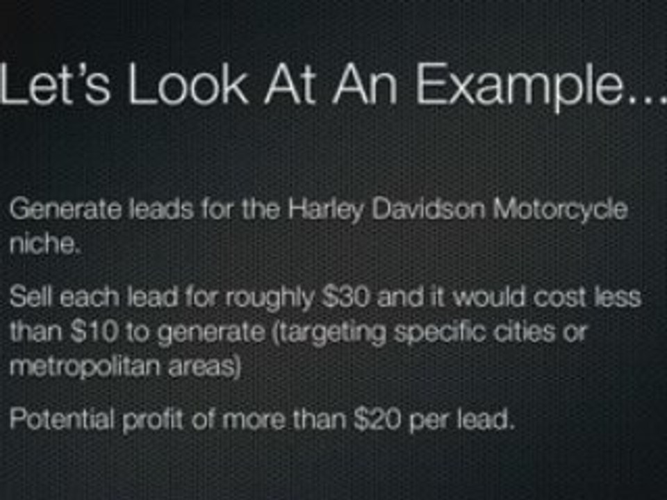 How To Make Money Offline Using Online Lead Gen...